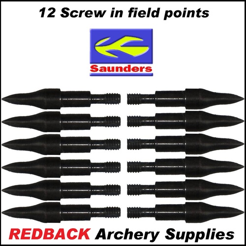 100/125/150/175/200 Grains Stainless Steel Field Points Practice Archery Arrow Target Bullet Point Combo Point 12 PCS 