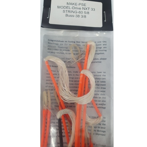 String and Cable set Drive NXT 5pce White orange