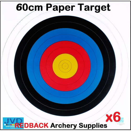 Fita 60cm Target Face 6 Pack