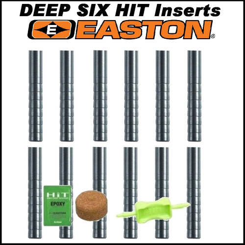 Deep Six Steel G Hit Insert, Components & Epoxy