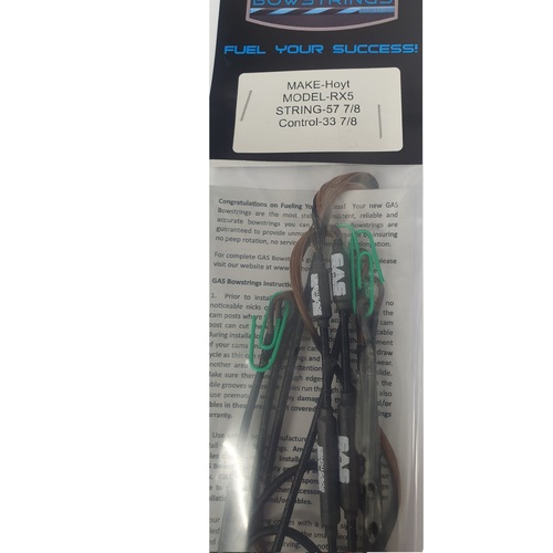String & Cable set Hoyt RX5 Brown and Black
