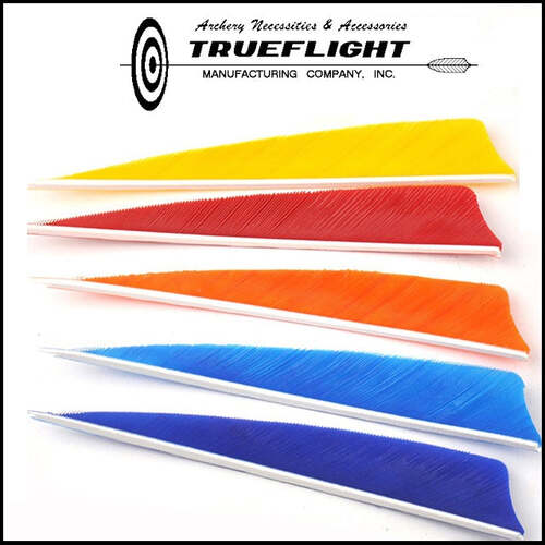 Truflight 5 Inch shield Cut Feathers 25pk