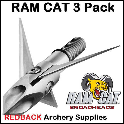 Ramcat  Broadheads 3 pack