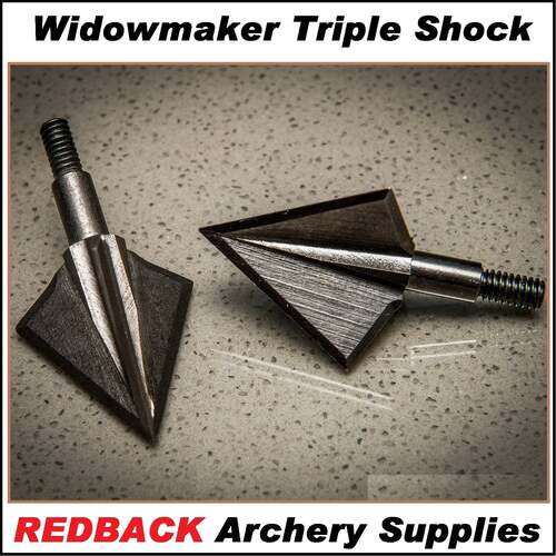 WIDOWMAKER Triple Shock Broadheads 3 Pack