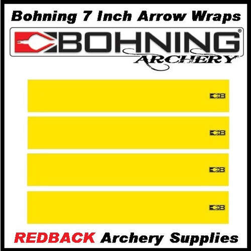 12 Bohning arrow wraps 7 inch