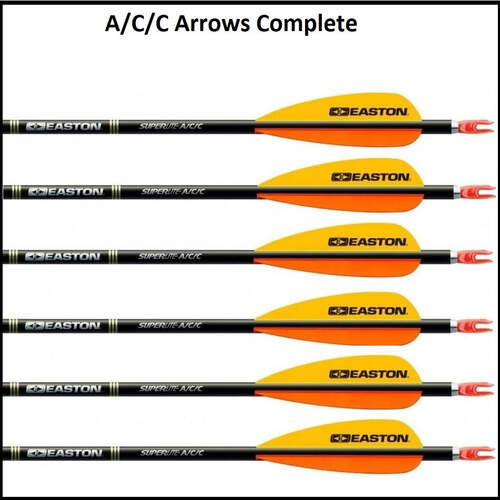 Easton A/C/C Arrows dozen made up