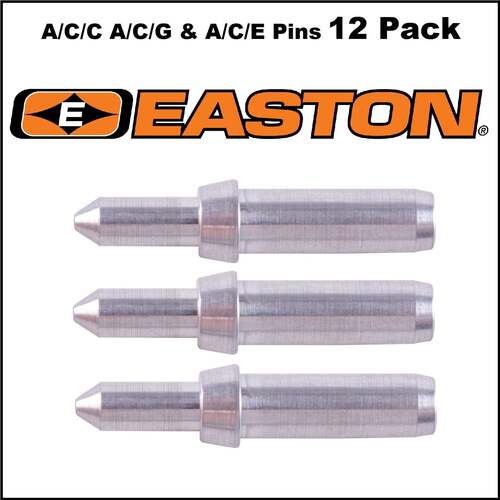 Easton A/C/E A/C/C & A/C/G Pin Inserts 12pk