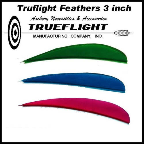 Truflight 3 inch Parabolic Feathers 25pk