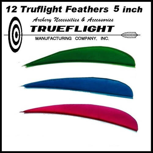 Truflight 5 inch Parabolic Feathers 25pk