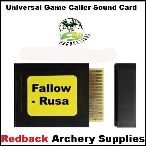 Game Caller Fallow & Rusa Sound Card