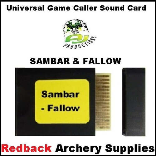 Game Caller Sambar Fallow Sound Card